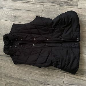 Black Puffer Vest